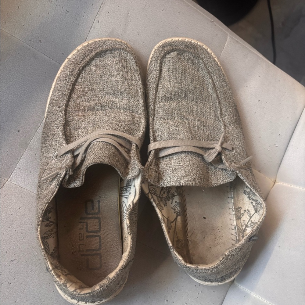 Gray Casual Loafers